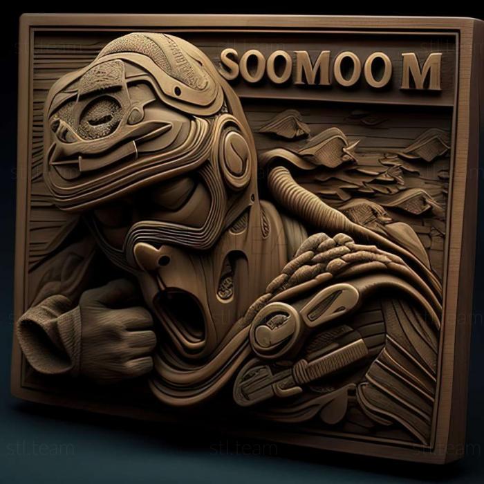 3D model SOCOM Confrontation game (STL)